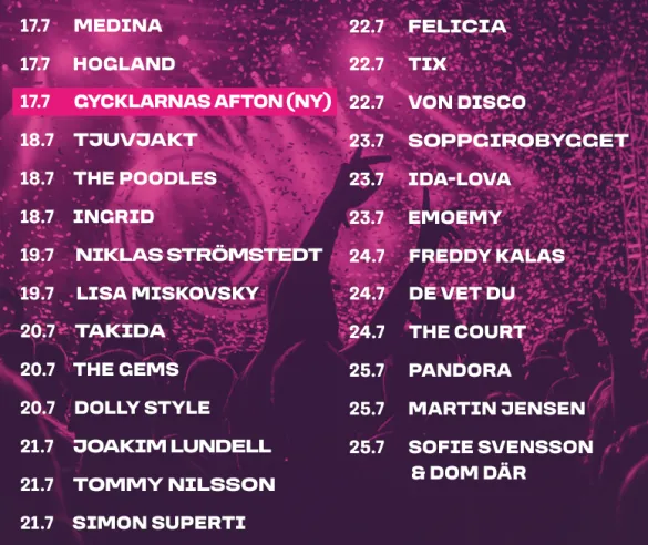 LINEUP